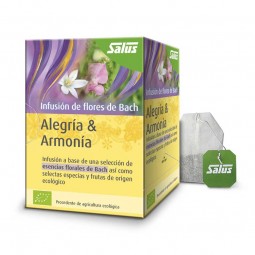 infusión bio de flores de bach alegria y armonia Salus