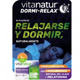 folleto Dormi Relax sueño y relajacion 30 capsulas Vitanatur