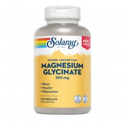 Glicinato de magnesio 350mg 120 vcaps Solaray