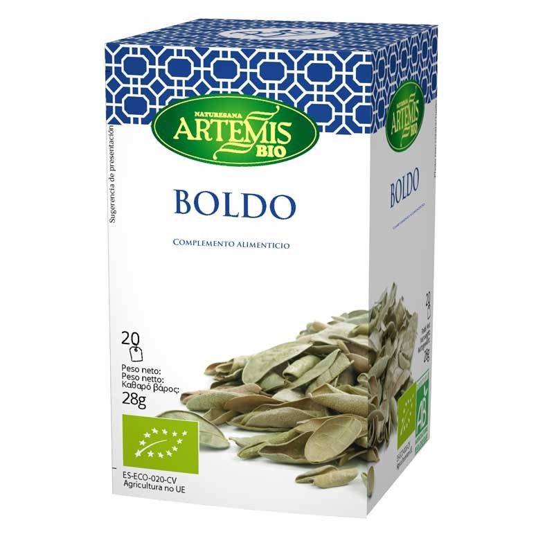 BOLDO INFUSION 20 FILTROS ARTEMIS