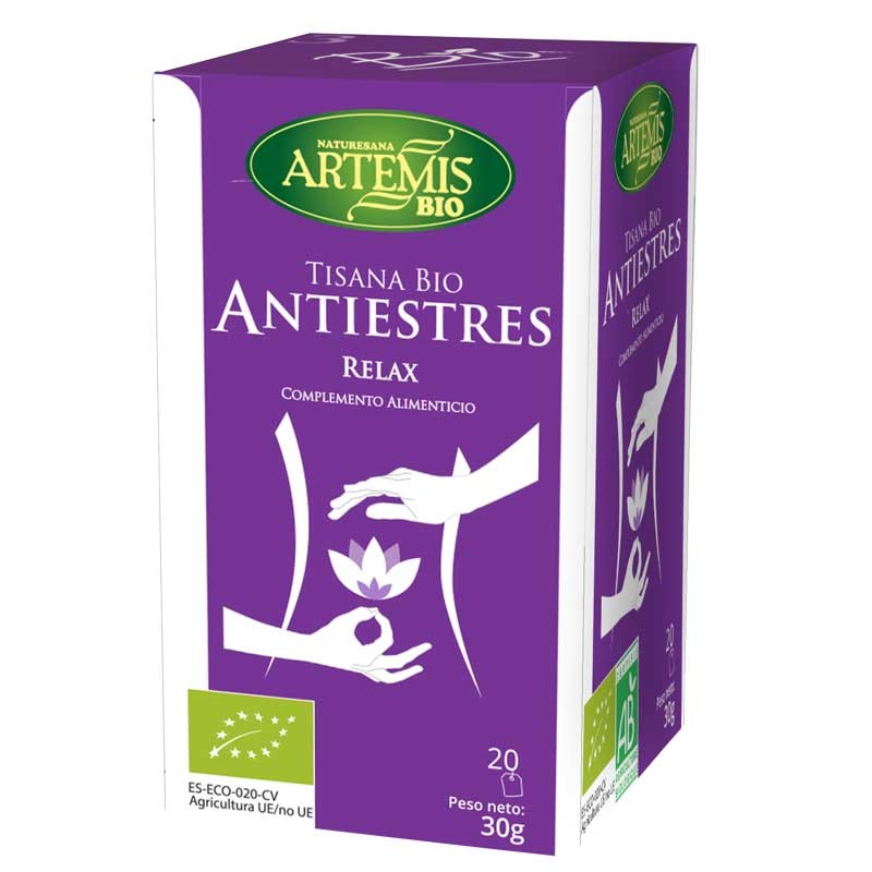 Tisana Antiestres bio 20 filtros Artemis
