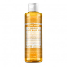 Jabón liquido cítricos naranja 240ml Dr. Bronner's