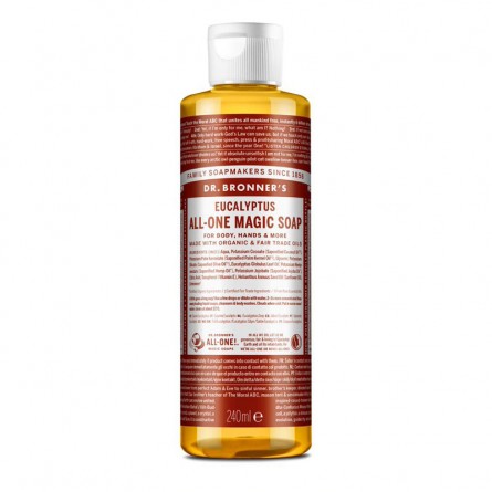 Jabon liquido eucalipto bio 240ml Dr. Bronner's