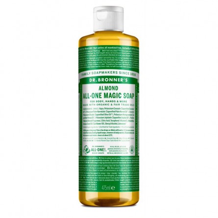 Jabón liquido almendras bio 475ml Dr. Bronner's