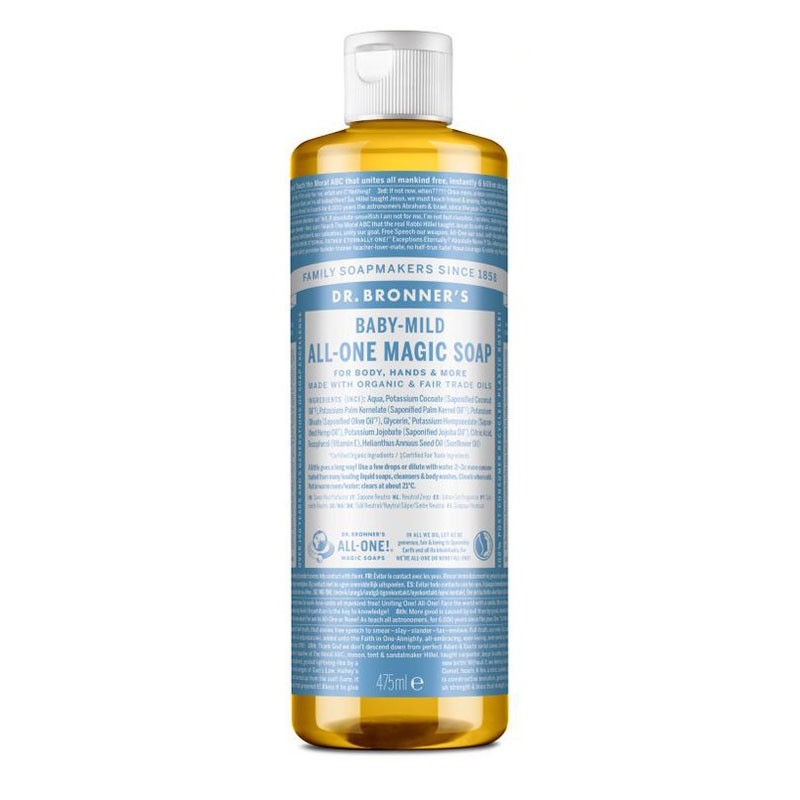 Jabón liquido neutro bebe/niño bio 475ml Dr. Bronner's