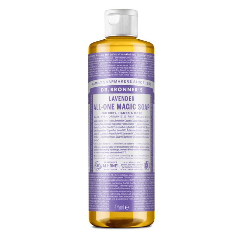 Jabón liquido lavanda bio 475ml Dr. Bronner's