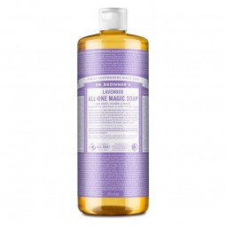 Jabón liquido lavanda bio Dr. Bronner's formato familiar