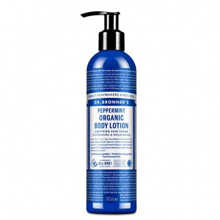 Loción corporal orgánica menta Dr. Bronner's