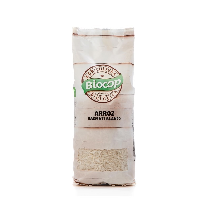 Arroz basmati blanco ecológico 500g Biocop