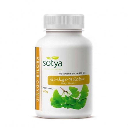 Ginkgo Biloba 100 comprimidos Sotya