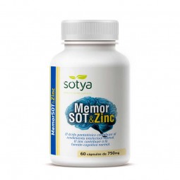 MEMOR SOT&ZINC 750MG 60 CAPSULAS SOTYA