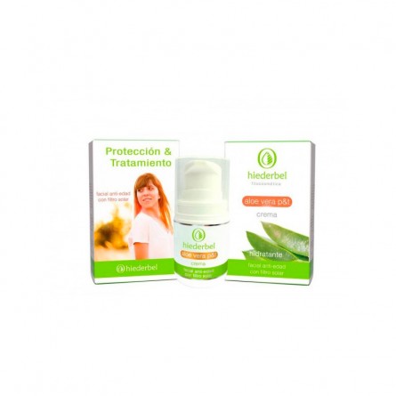 Crema facial antiedad con filtro solar 50ml Hiederbel