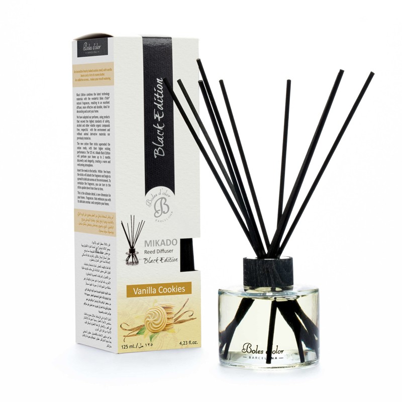 Mikado Black Edition Vainilla Cookies 125ml Boles d'olor