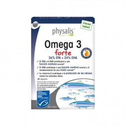 Omega 3 forte EPA + DHA 60 perlas Physalis