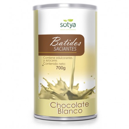 Batido saciante de chocolate blanco 700g Sotya