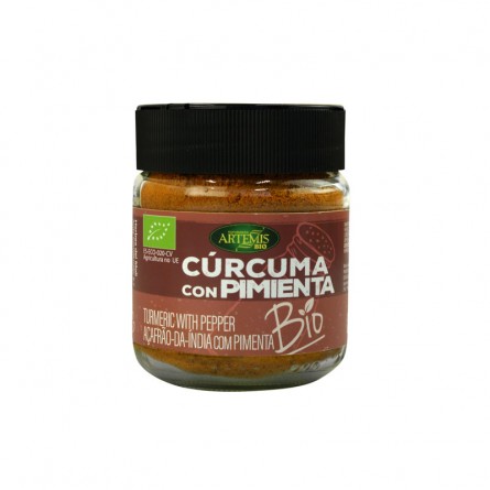 Curcuma con pimienta XL Bio 80g Especias Artemis