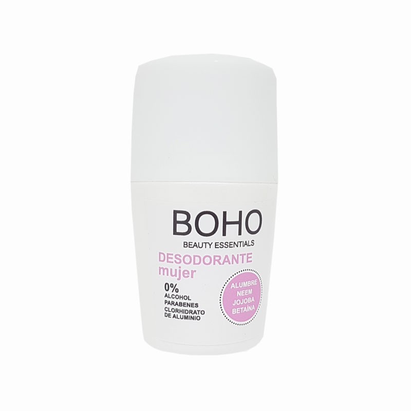 Desodorante roll on 0% mujer 75ml BOHO