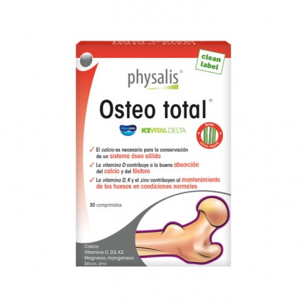 Osteo total 30 comprimidos Physalis