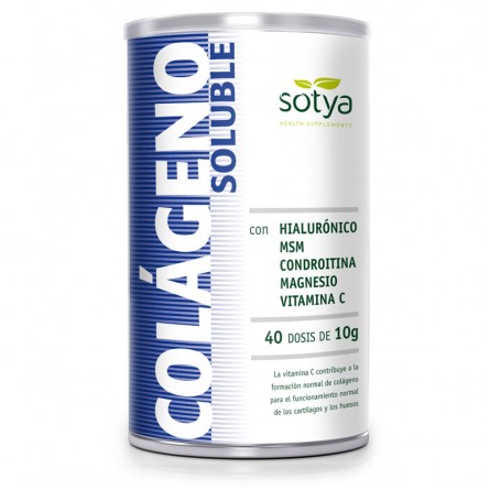 Colageno con magnesio marino sabor fresa 400g Sotya