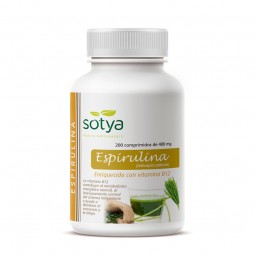 Espirulina 400mg 200 comprimidos Sotya