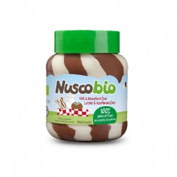 Crema de chocolate duo bio 400g Nuscobio