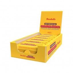 expositor barritas proteicas chocolate caramelo-soft caramel 12x55g Barebells
