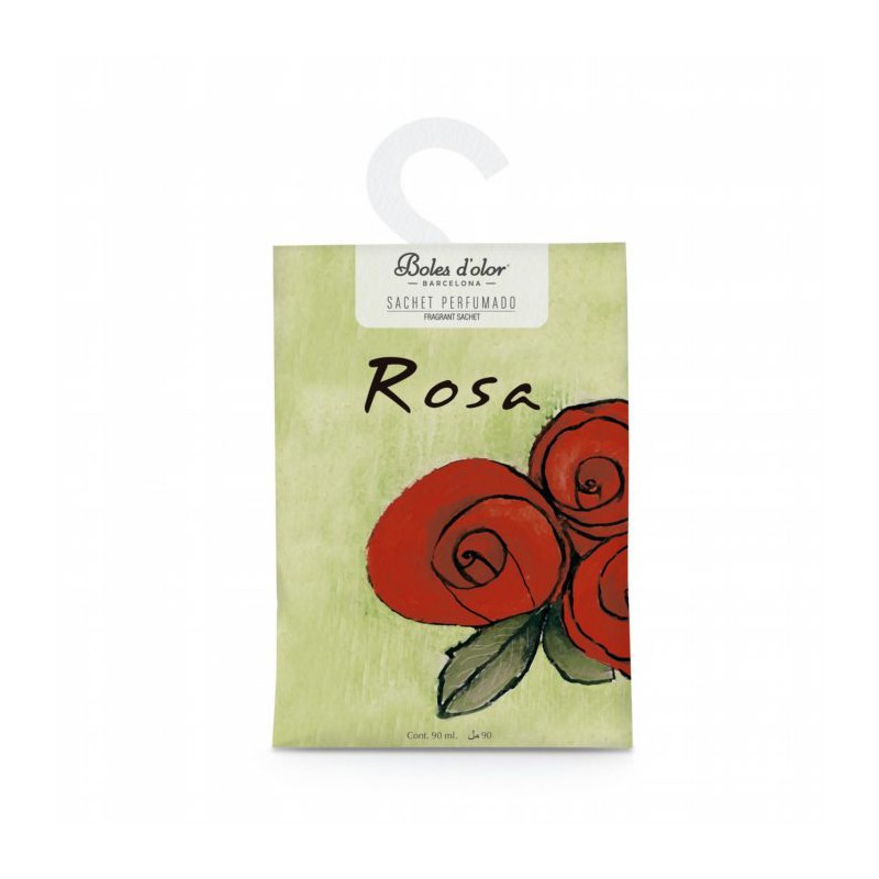 Sachet Perfumado Rosa 12x90ml Boles d'Olor