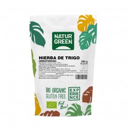 Hierba de trigo en polvo (Wheat Grass Doypack) Bio 150g Naturgreen