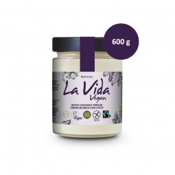 Crema Blanca con Coco Bio 600g La Vida Vegan