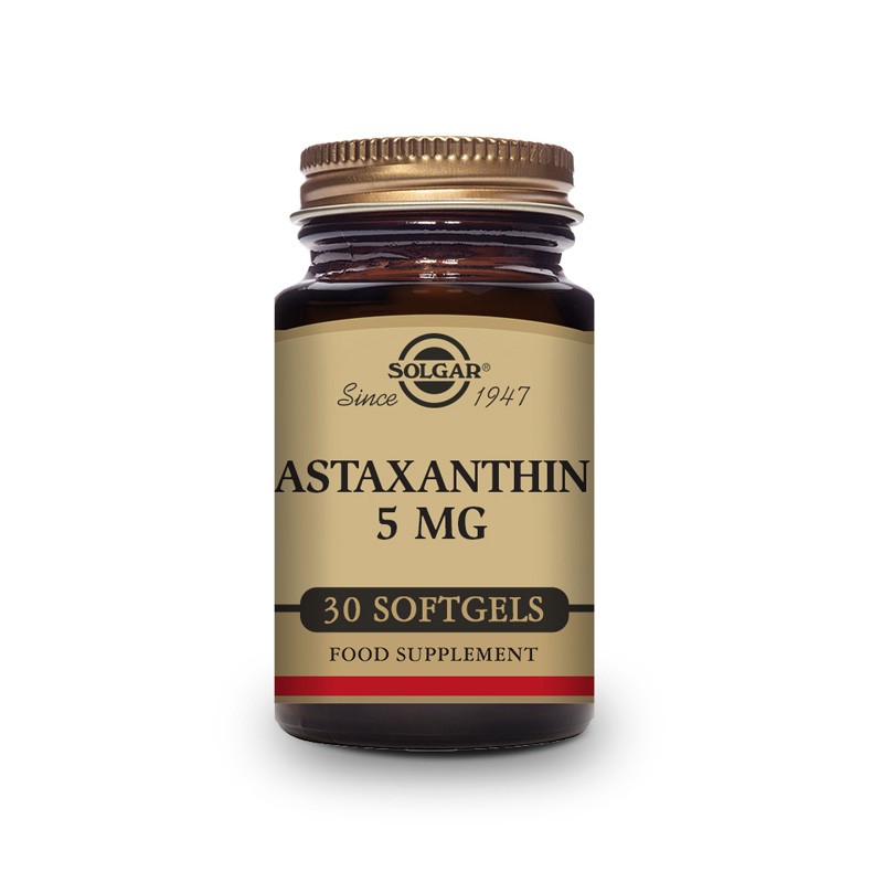 Astaxantina 5 mg 30 perlas Solgar