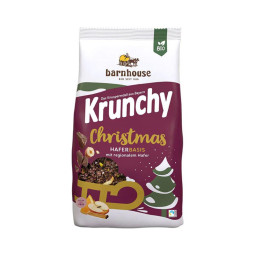 Muesli Krunchy Christmas (navidad) sin gluten bio 375g Barnhouse