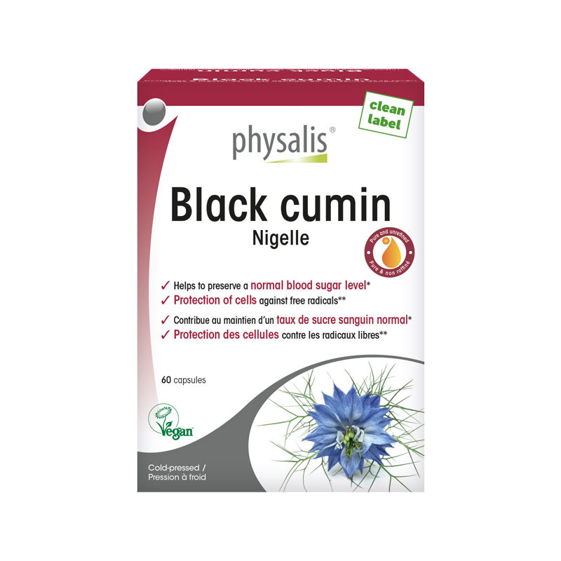 Comino Negro (Black Cumin) 60 capsulas Physalis