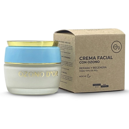 Crema Facial de Noche Antiarrugas Bio 50g Ozono D'Or