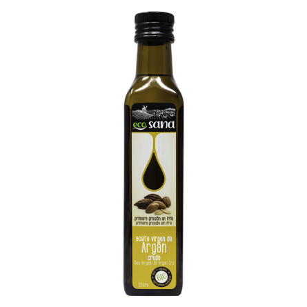 Aceite de Argan Crudo Bio 250 ml Ecosana by Drasanvi