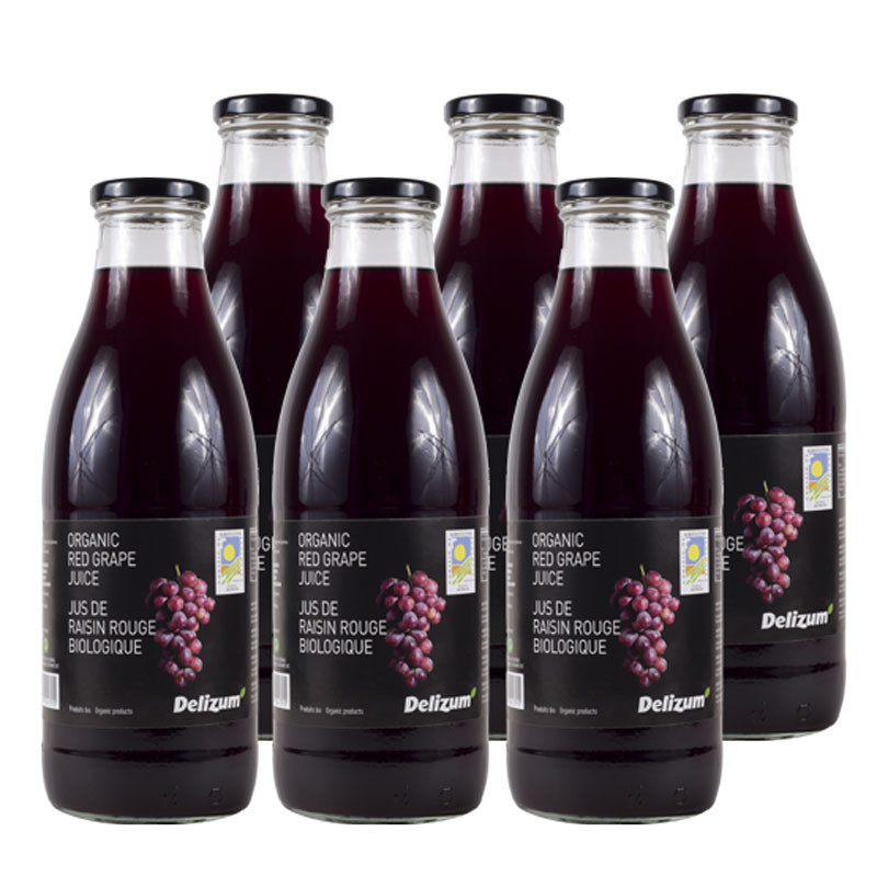 Mosto de Uva Roja bio 6x750ml Delizum