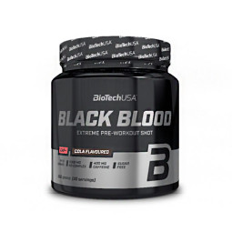 Pre-entrenamiento Black Blood CAF+ Cola 300g BiotechUSA