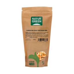 Chips de coco saldos tostados Bio 125g NaturGreen