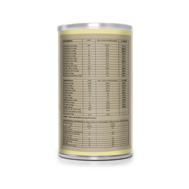 Batido saciante de chocolate blanco 700g Sotya