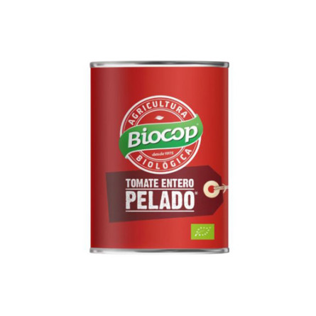 Tomate entero pelado lata Bio 380g Biocop