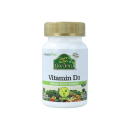 Garden Vitamina D3 60 caps Natures Plus