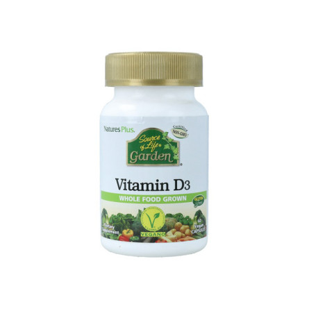 Garden Vitamina D3 60 caps Natures Plus