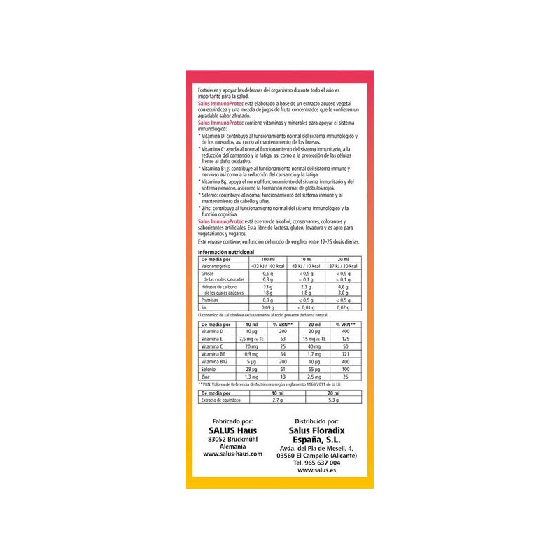 ImmunoProtec 250ml Salus 5