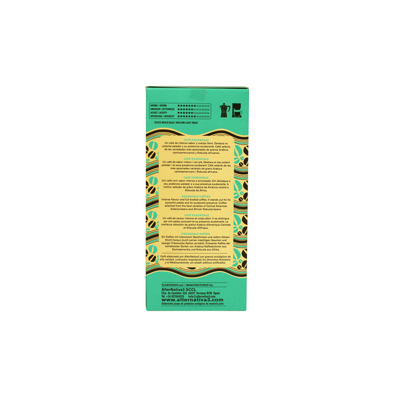 Cafe essenziale molido bio 250 g Alternativa 3 4