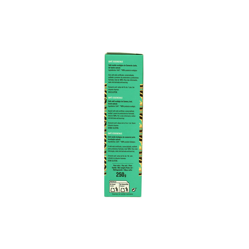 Cafe essenziale molido bio 250 g Alternativa 3 5
