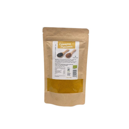 Curcuma + Pimienta polvo Bio 150g Dream Foods