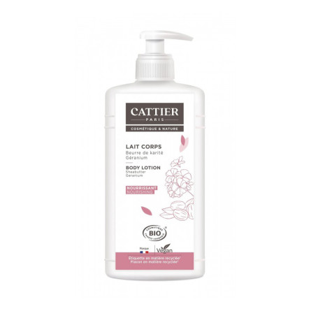 Leche Corporal Nutritiva con Manteca de Karite Bio 500ml Cattier