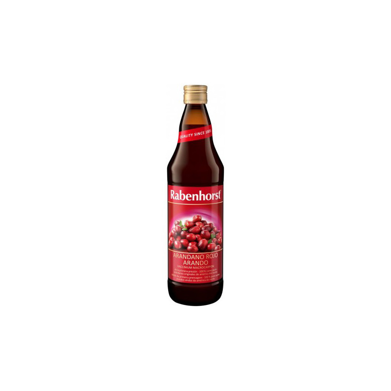 Zumo Arandano Rojo Americano 750ml Rabenhorst