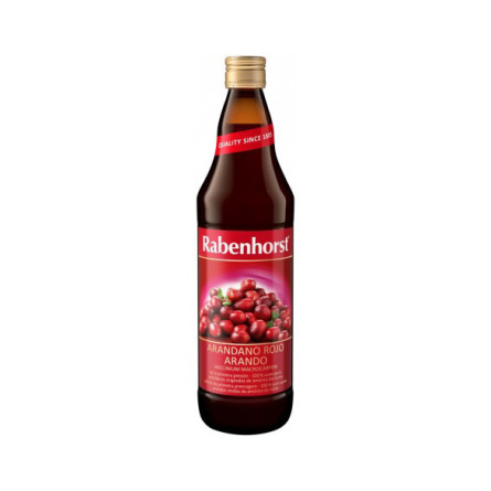 Zumo Arandano Rojo Americano 750ml Rabenhorst