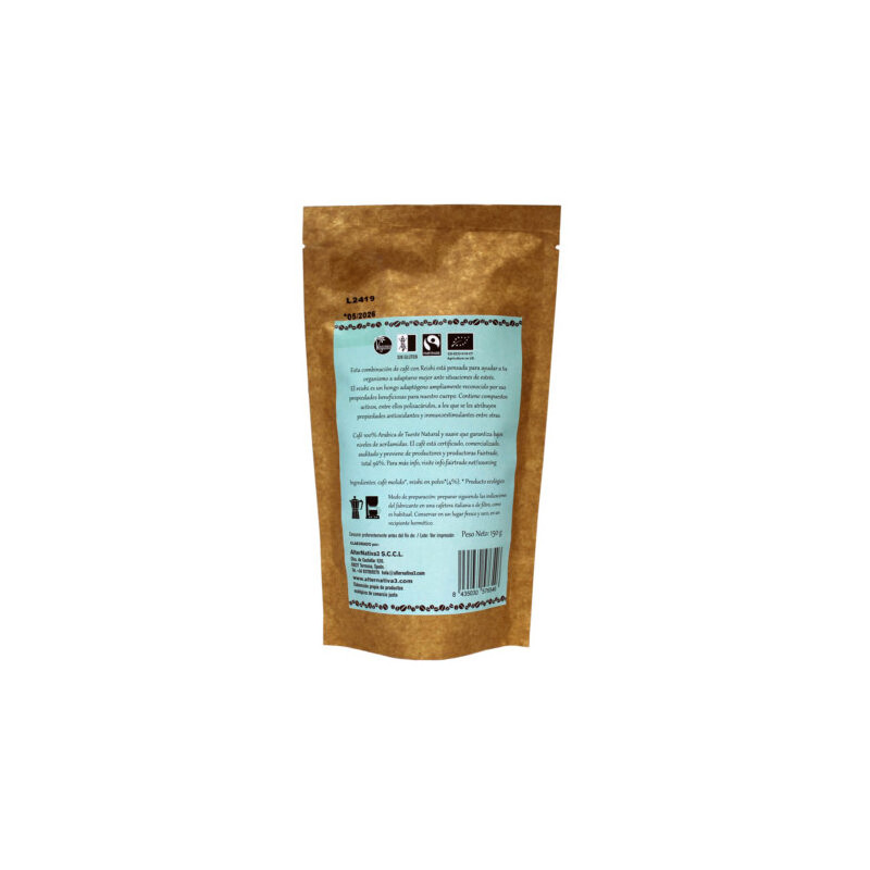 Cafe con Reishi molido Bio 150g Alternativa3 2