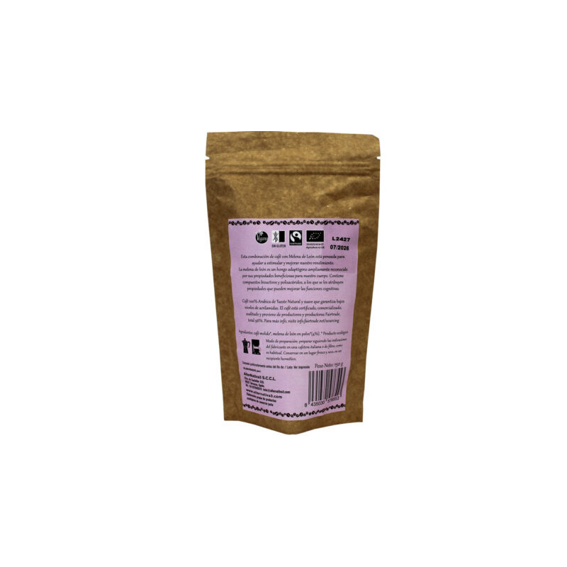 Cafe con Melena de Leon molido Bio 150g Alternativa3 2
